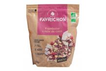 MUESLI FRAMBOISE ET NOIX DE COCO