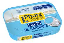 FILETS DE SARDINES AU NATUREL