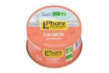 SAUMON AU NATUREL SANS PEAU ET SANS ARET