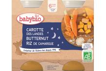 BONNE NUIT CAROTTE POTIRRON RIZ