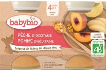 PECHE POMME *2 BABYBIO