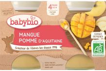POMME MANGUE  2 BABYBIO