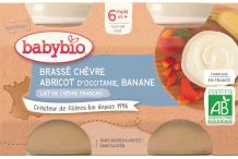POTS CHEVRE ABRICOT BANANE