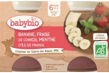 POTS BANANE FRAISE MENTHE