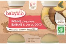 POTS POMME BANANE LAIT COCO