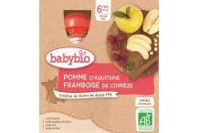 GOURDE POMME FRAMBOISE X4