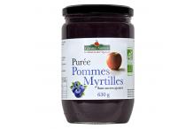 PUREE DE POMME MYRTILLE 630G