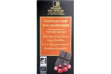 CHOCOLAT NOIR CRANBERRIES