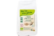 FARINE RIZ DEMI COMPLET SANS GLUTEN 500G