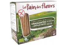 PAIN DES FLEURS AUX LENTILLES VERTES 150