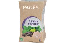 INFUSION AU CASSIS ET MENTHE