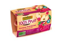COMPOTE POMME FRAMBOISE X4