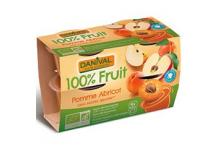 COMPOTE POMME ABRICOT X4