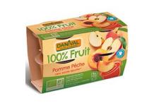 COMPOTE POMME PECHE X4