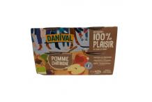 COMPOTE POMME CHATAIGNE X4