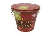 SEAU METAL MINI PÂTES DE FRUITS