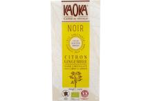CHOCOLAT NOIR AU CITRON ET GINGEMBRE 55