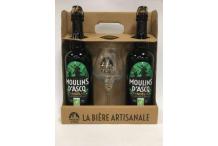 COFFRET BIERE DE NOEL 2X75CL + VERRE