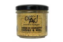 CREME DE COURGETTE AU CHEVRE ET MIEL