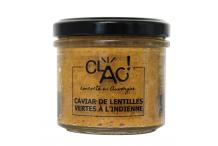 CAVIAR DE LENTILLE VERTE A L'INDIENNE