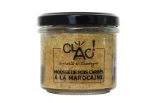 MOUSSE DE POIS CARRES A LA MAROCAINE