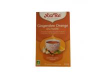 YOGI TEA GINGEMBRE ORANGE VANILLE