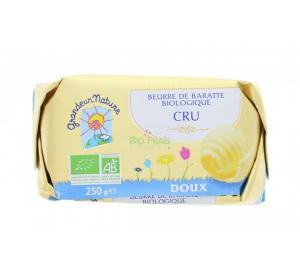 BEURRE AU LAIT CRU 250G