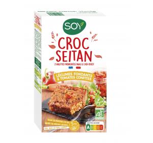 CROC SEITAN LEGUMES ET TOMATES CONFITES