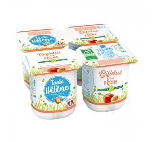 YAOURT BIFIDUS PECHE 4X125G