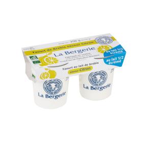YAOURT BREBIS CITRON 2X125G