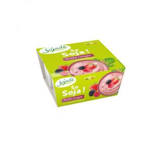 SOJADE FRUIT ROUGE 4X100G