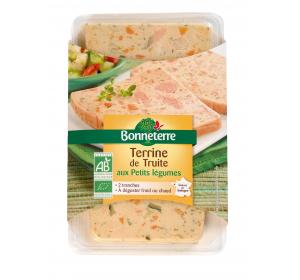 TERRINE A LA TRUITE ET PETITS LEGUMES