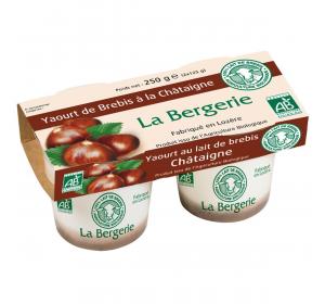 YAOURT BREBIS CHATAIGNE 2X125G