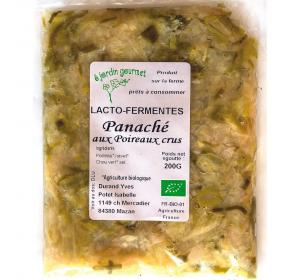 PANACHE AUX POIREAUX LACTOFERMENTES
