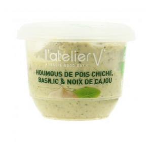 HOUMOUS DE POIS CHICHE BASILIC CAJOU