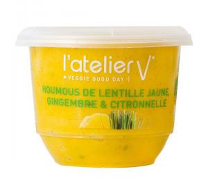 HOUMOUS LENTILLE JAUNE GINGEMBRE CITRONE