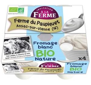 FROMAGE BLANC 4X100G FERME BATISSE