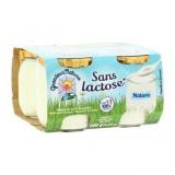 YAOURT NATURE SANS LACTOSE