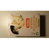 GOURDE POIRE POMME FLEUR ORANGER