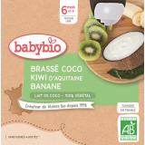 GOURDE BRASSE LAIT COCO KIWI BANANE
