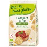CRACKERS RIZ HUILE OLIVE SANS GLUTEN