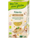 POLENTA AUX CEPES SANS GLUTEN