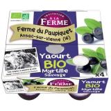 YAOURT MYRTILLE 4X125G FERME BATISSE