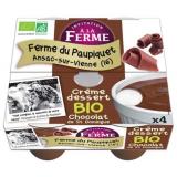 CREME DESSERT CHOCOLAT 4X100G FERME BATI