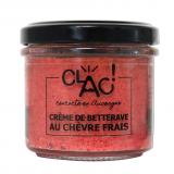CREME DE BETTERAVE AU CHEVRE FRAIS