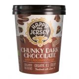 GLACE CHOCOLAT AVEC ECLAT ET COULIS